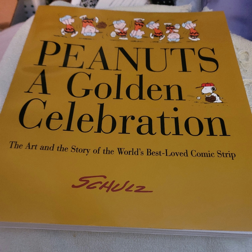 LARGE " PEANUTS A GOLDEN CELEBRATION- THE ART AND THE STORY